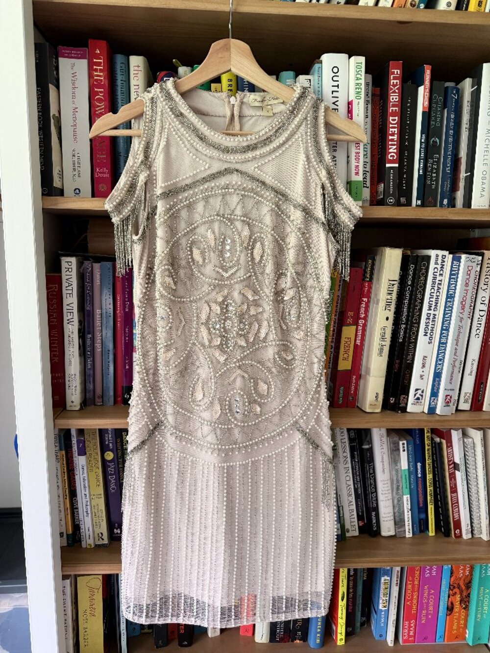 Frock and Frill Beaded Dress